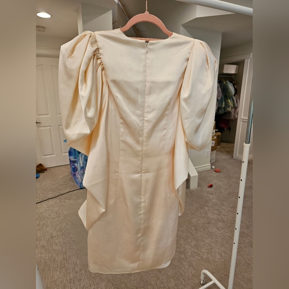 Acler - Irwin Dress in Eggshell - Picture 7 of 7